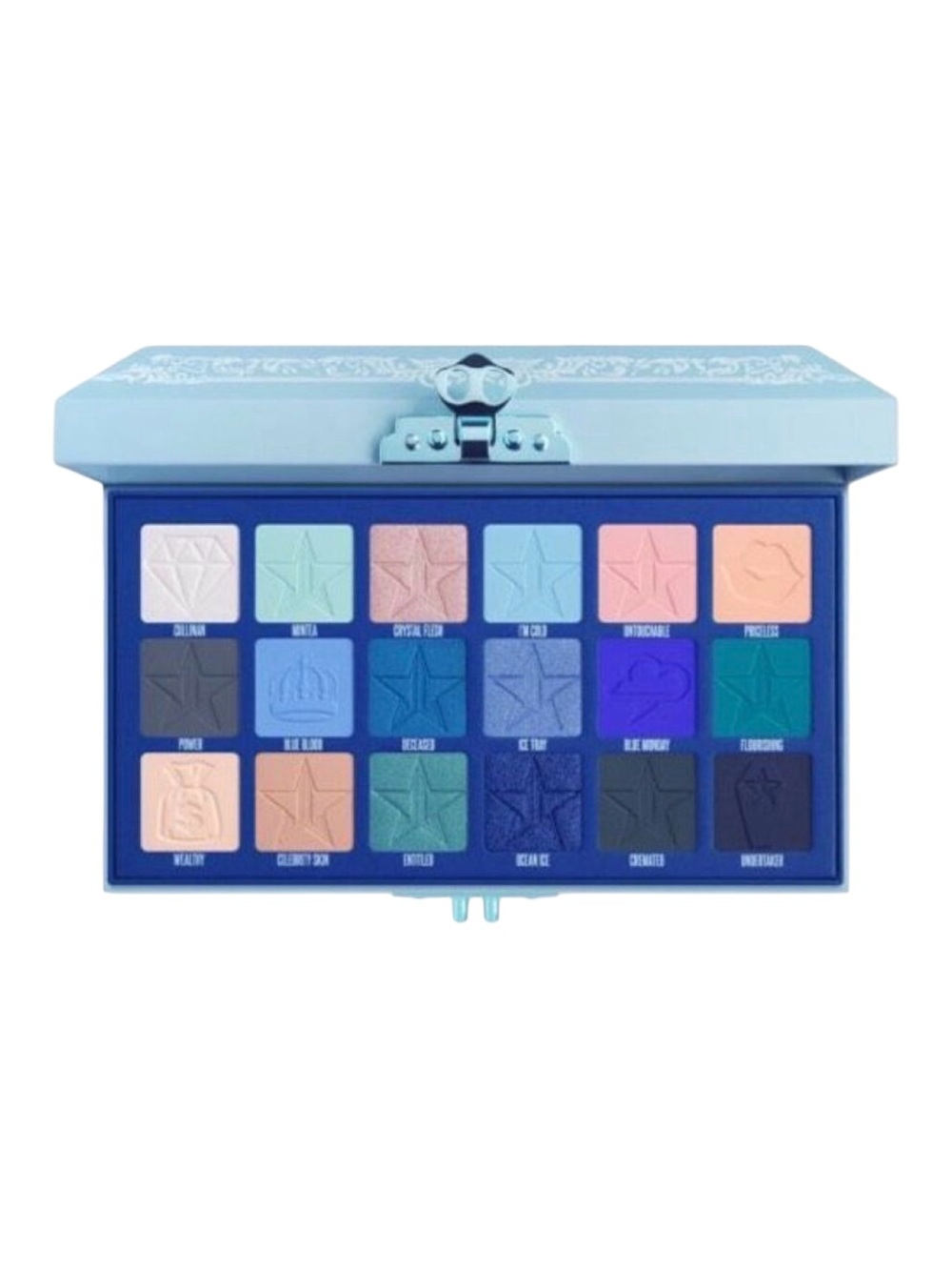 Jeffree Star Cosmetics Blue Blood Eyeshadow Palette - 18 x 1.5 g / 0.05 oz